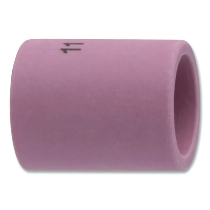 Alumina Nozzle TIG Cup, 11/16 in Orifice, Size 11, For Torch 17, 18, 26, Medium Gas Lens, 1-1/8 in L