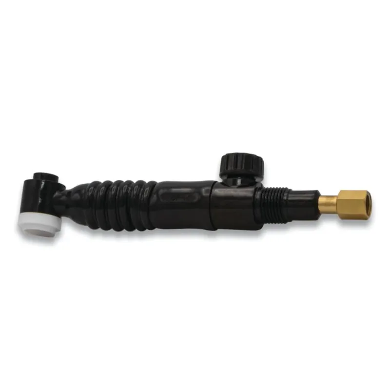TIG Torch Assembly, Air Cooled, 125 A, Flex Head with Valve, For 9FMT Torch, Component Style