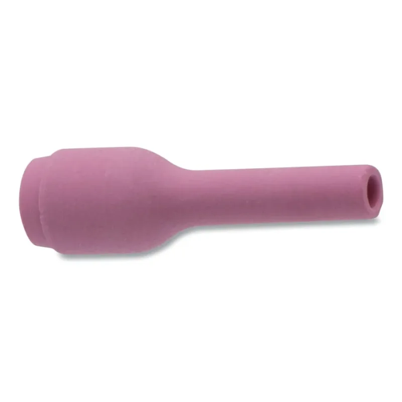 Alumina Nozzle TIG Cup, 3/16 in, Size 3, For Torch 9, 20, 22, 25, Long, 1-15/16 in