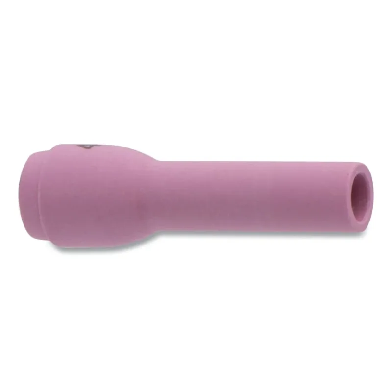 Alumina Nozzle TIG Cup, 1/4 in, Size 4, For Torch 9, 20, 22, 25, Long, 1-15/16 in