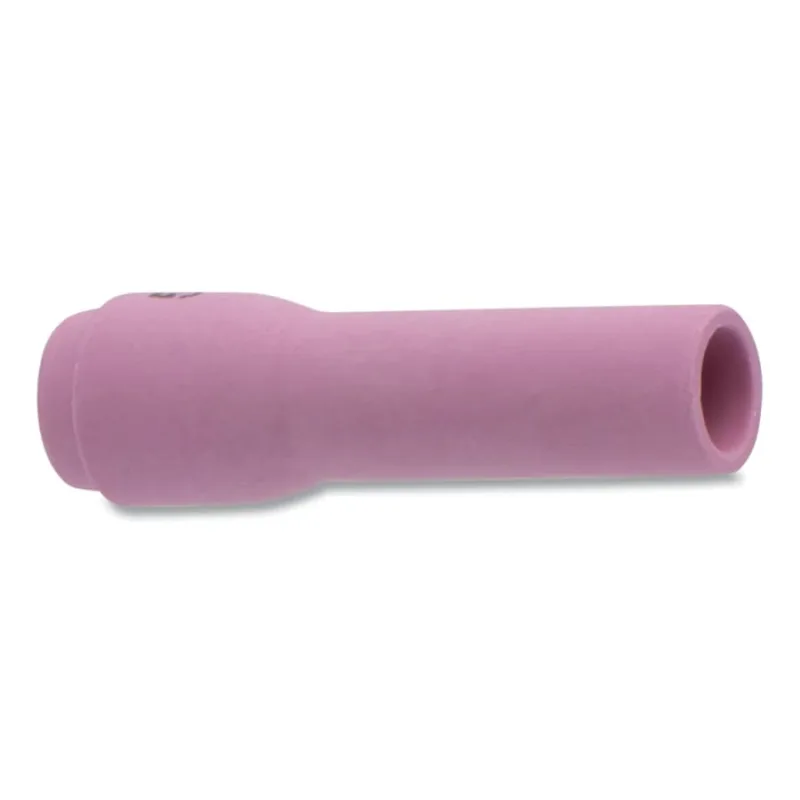 Alumina Nozzle TIG Cup, 5/16 in, Size 5, For Torch 9, 20, 22, 24, 25, Long, 1-15/16 in