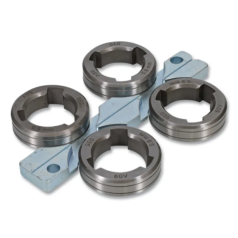 Lincoln® Style 4 Drive Roll Kits, Solid Wire, 0.035 in Wire Size