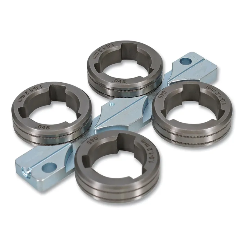 Lincoln® Style Drive Roll Kit, 4 Drive Roll, Cored Wire, 0.045 in Wire Size