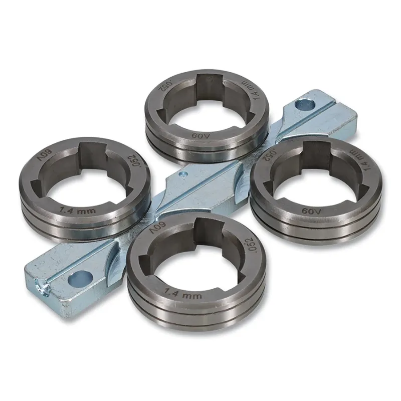 Lincoln® Style 4 Drive Roll Kits, Solid Wire, 0.052 in Wire Size