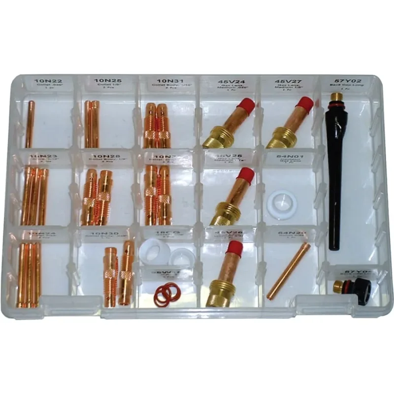 TIG Master Accessory Kit, MAK-2S, Used on 17, 18, 26 Series Torches