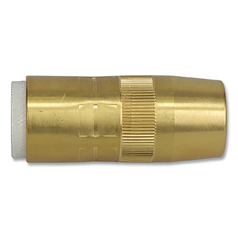 Centerfire™ Style MIG Gun Nozzle, 3/4 in Bore, 1/8 in Recess, Brass