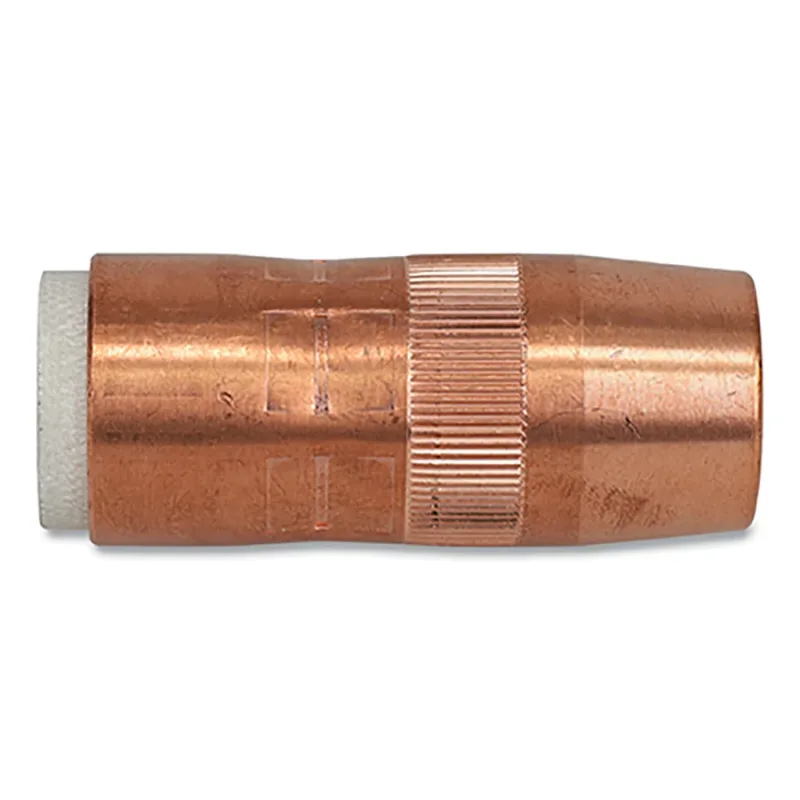 Centerfire™ Style MIG Gun Nozzle, 3/4 in Bore, 1/8 in Recess, Copper