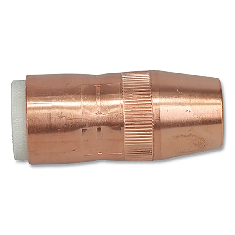 Centerfire™ Style MIG Gun Nozzle, 5/8 in Bore, Flush, Copper