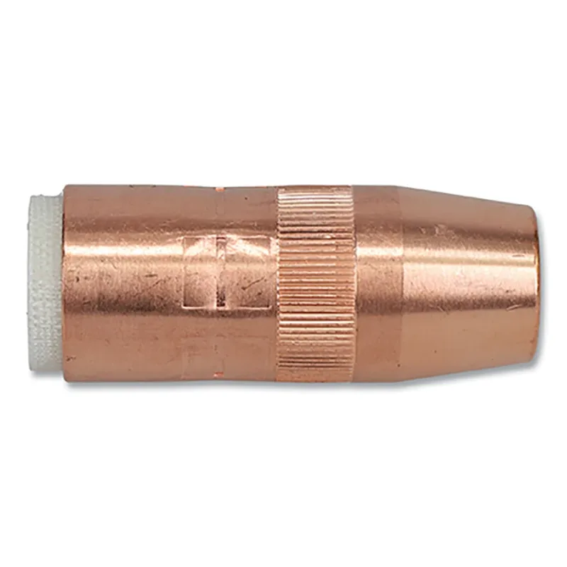 Centerfire™ Style MIG Gun Nozzle, 5/8 in Bore, 1/4 in Recess, Copper