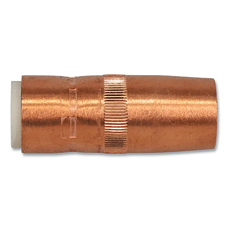 Centerfire™ Style MIG Gun Nozzle, 5/8 in Bore, 1/8 in Recess, Copper