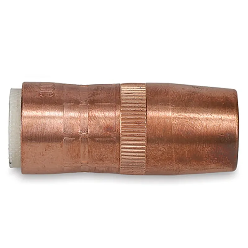 Centerfire™ Style MIG Gun Nozzle, 5/8 in Bore, Flush, Slim, Copper