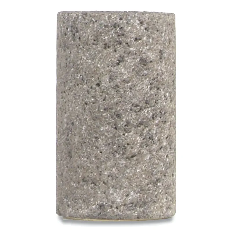 Plug, 2 in dia, 3 in Thick, 5/8 in-11 Arbor, 24 Grit, Alum Oxide, T18