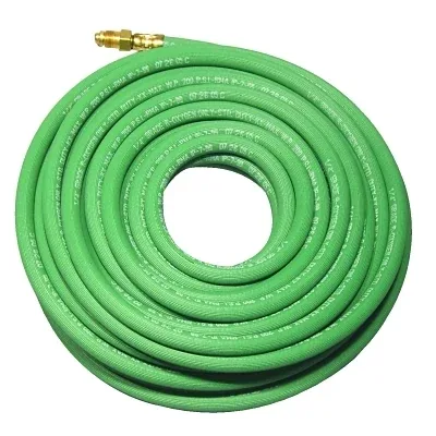 Welding Hose Assembly, Grade R, Custom Length, Single Line, 1/2 in