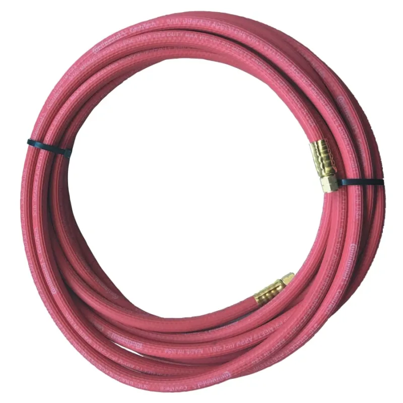 Welding Hose Assembly, Grade R, 100 ft Length, Single Line, 1/2 in, CC Fitting