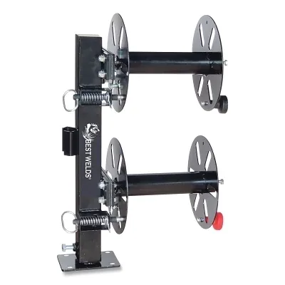 Cable Reel, Double, With Swivel Base, 12 in