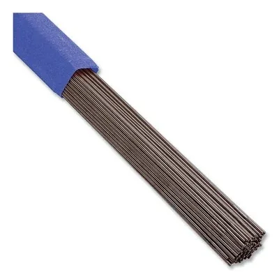 70S-6 TIG Welding Rod, 1/8 in dia, 36 in L, 10 lb Box, Electroplated Copper Coated High Grade Steel