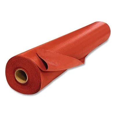 16 oz/sq yd Red welding fire blanket roll, 60 in x 50 yd