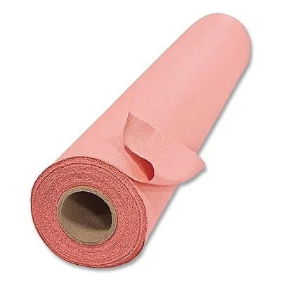17 oz/yd² Neoprene and Acrylic Coated Welding Fabric Roll; 40 in x 50 yd; Salmon
