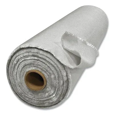 17 oz Silicone-Coated Fiberglass Welding Fabric; 48 in x 50 yd; Gray