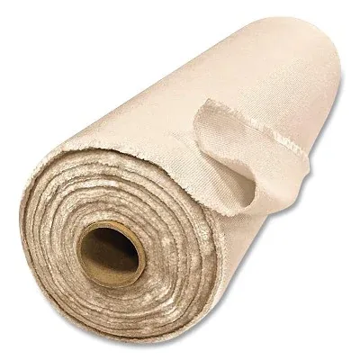 18 oz/sq yd aluminum silica fiberglass welding fabric roll 36 in x 50 yd, Tan, AG183650WTC