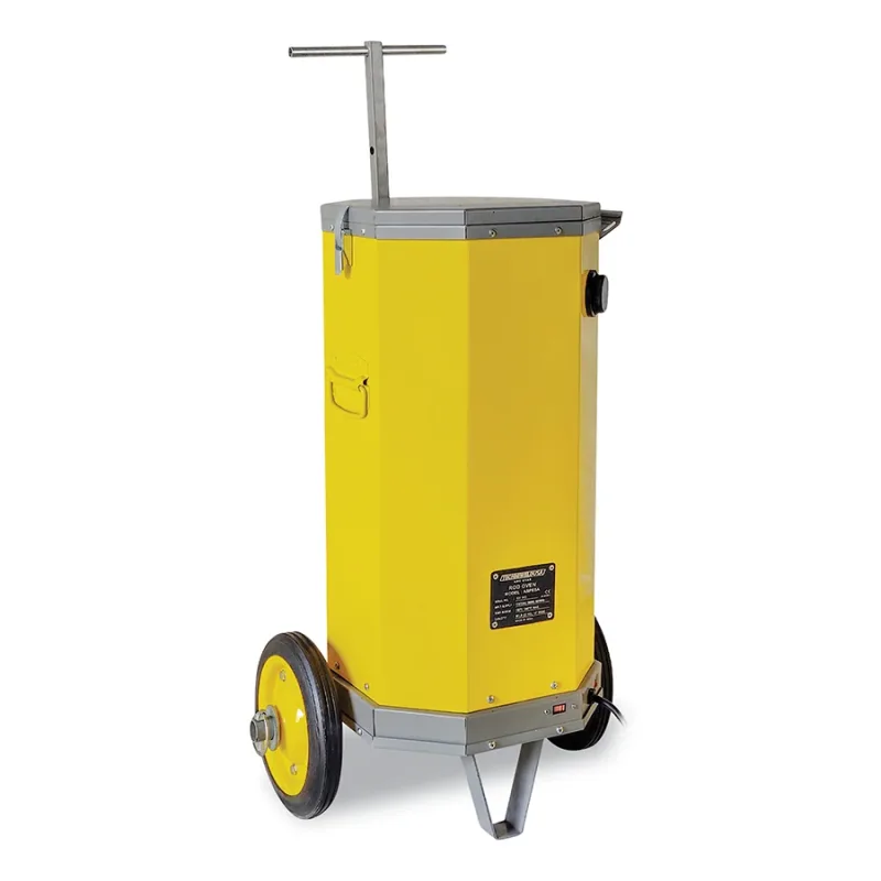Portable Electrode Oven, Type 5, 50 lb Capacity, 120V/240V AC, With Wheel Kit