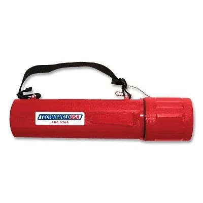 Electrode Canister, 10 lb Capacity, High Impact Polyethylene, Red, 14.24 in L