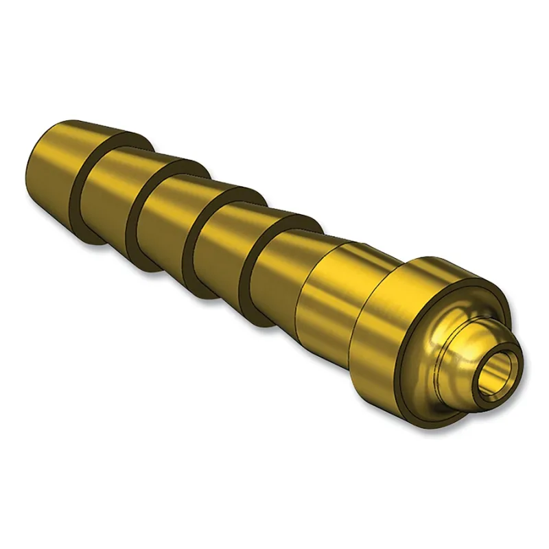 Brass Hose Nipple Barb 3/16 in ID NP4