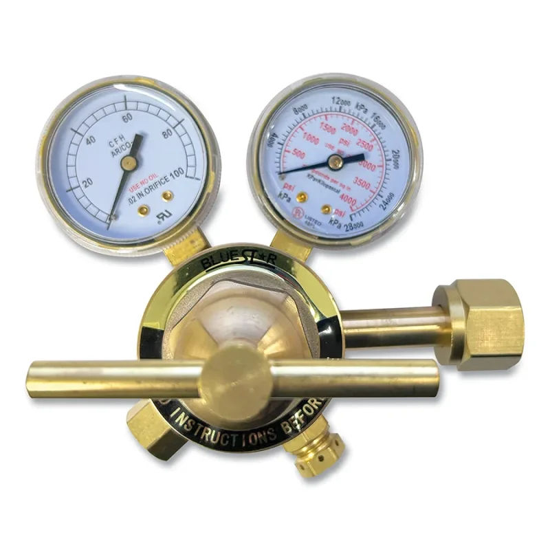 250 Series Regulator CGA-320 Connection