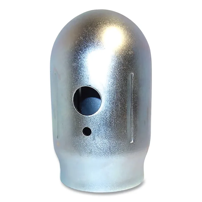 3-1/8 in - 11 Fine Thread Zinc Coated Acetylene Cylinder Safety Cap