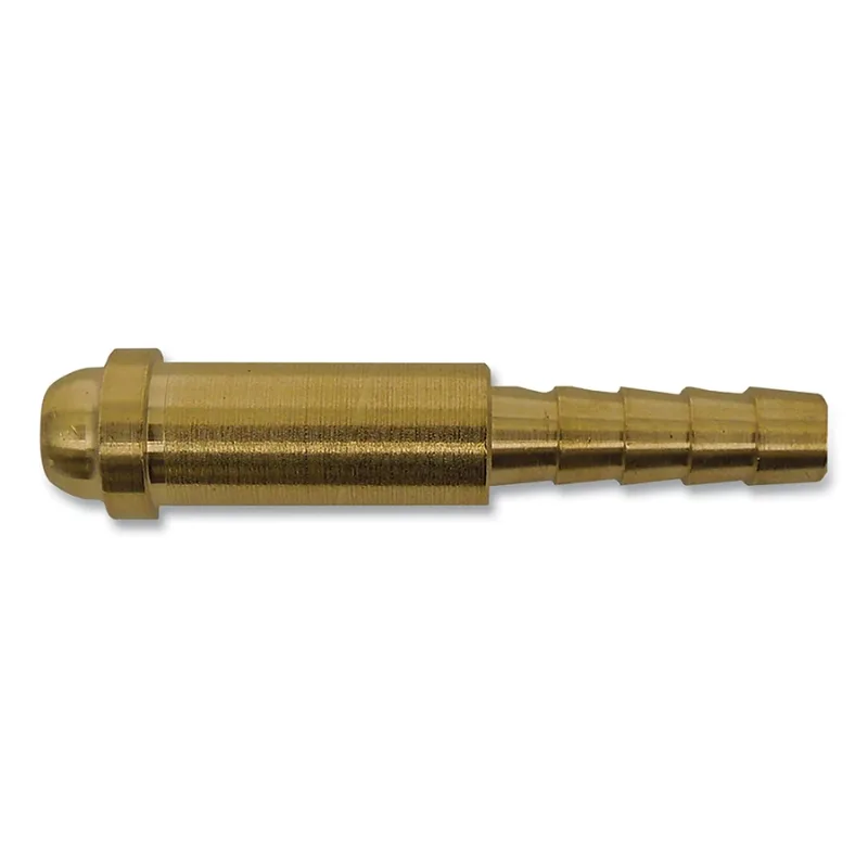 AW-17 Brass Inert Arc Nipple, B-Size x 1/4 in Hose Barb