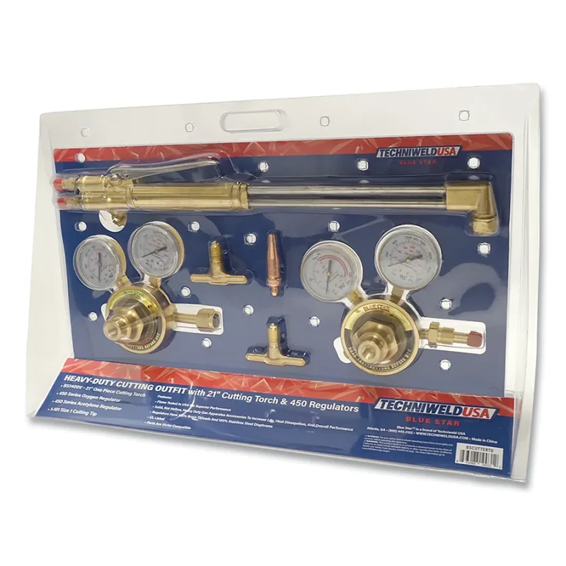 450 Series Heavy-Duty Oxy-Acetylene Cutting Outfit with 21 in Victor Style Torch