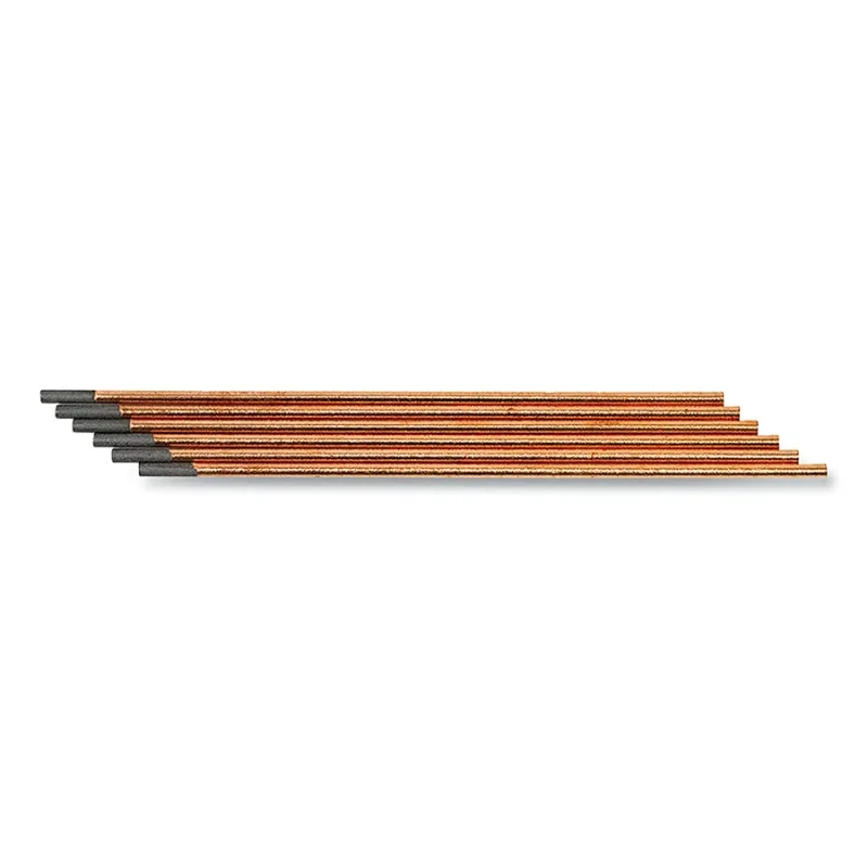 Arc Star DC Gouging Carbon Electrode, 5/16 in dia, 12 in L, 95% Graphite with Copper Coating