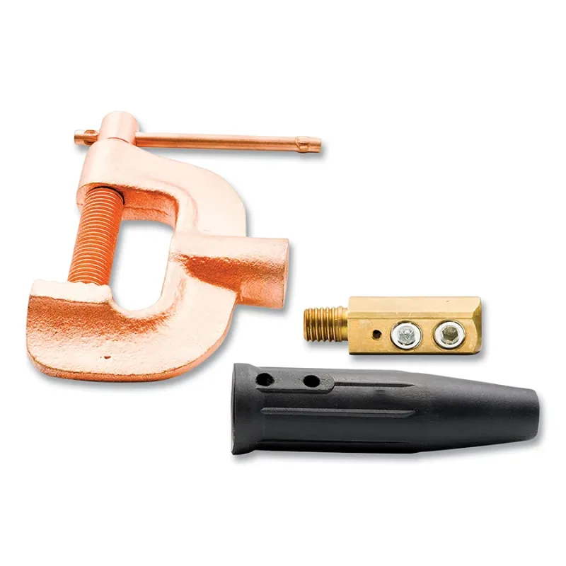 700 A Tweco-Style Welding Ground Clamp with Male Connector