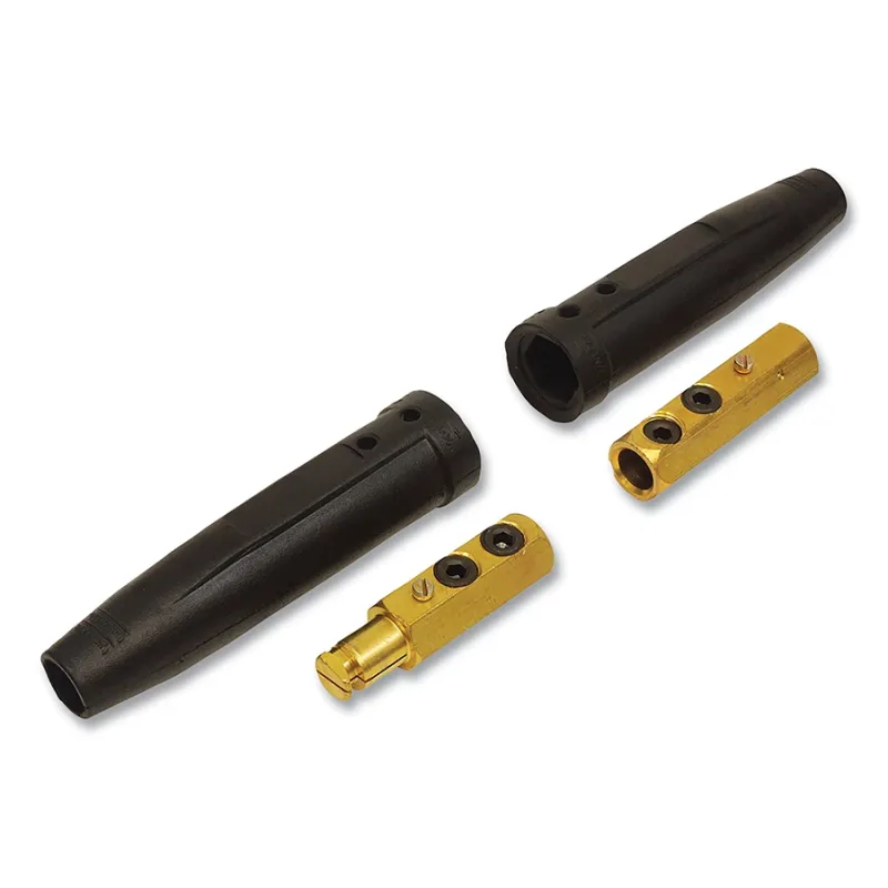 Cable Connector, #4 MBP Tweco® Style, Male and Female