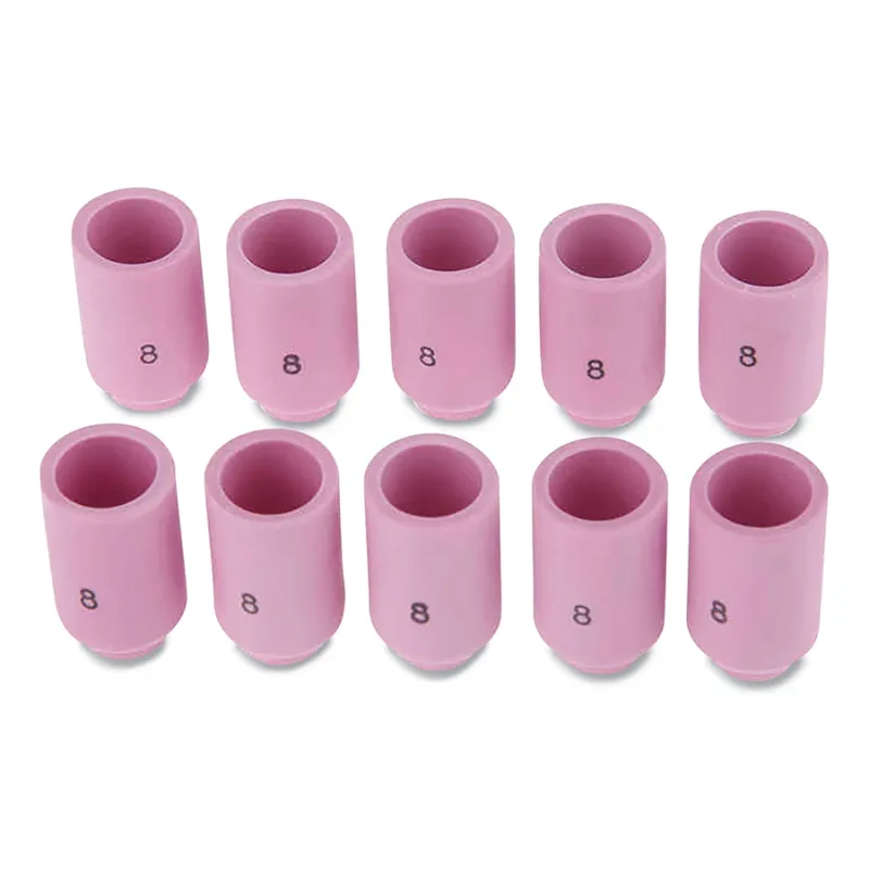 Alumina Gas Lens Nozzle, #8 Size, 1/2 in Bore, TS53N61S