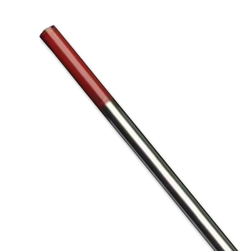TU2T TIG Tungsten Electrode, 3/32 in dia, 7 in L, 2% Thoriated Tungsten
