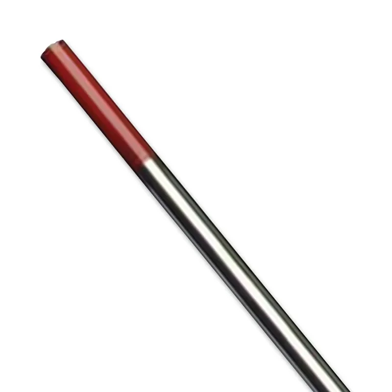 TU2T TIG Tungsten Electrode, 1/8 in dia, 7 in L, 2% Thoriated Tungsten