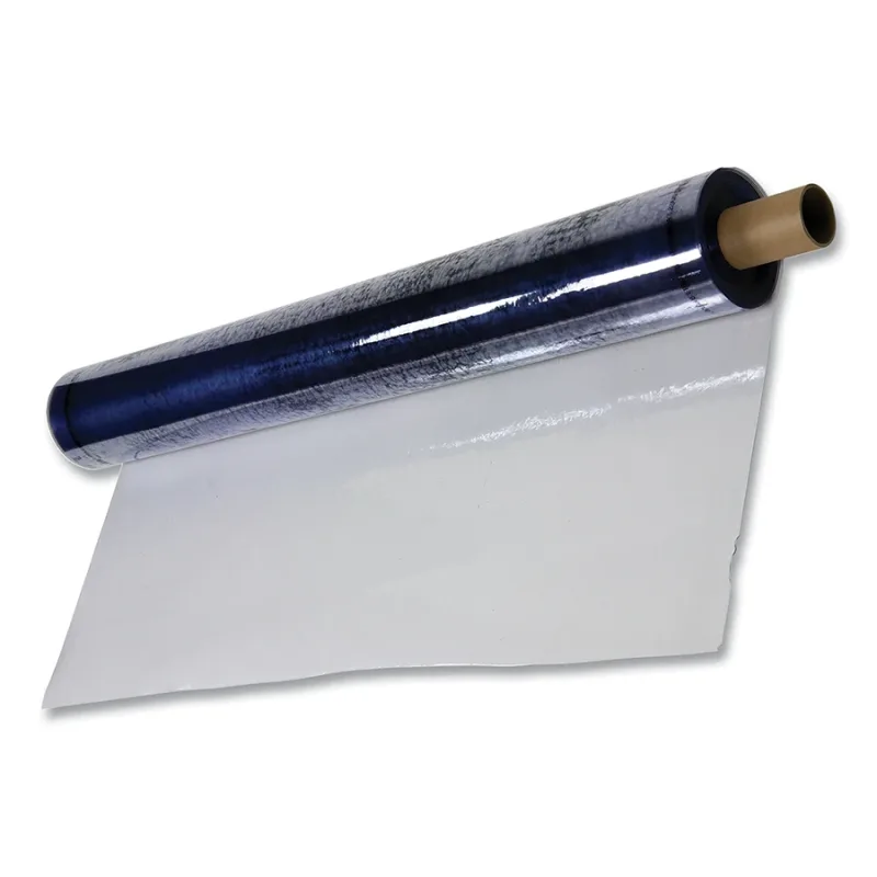 Roll Blanket, 3 ft W, 30 ft L, PVC, Clear