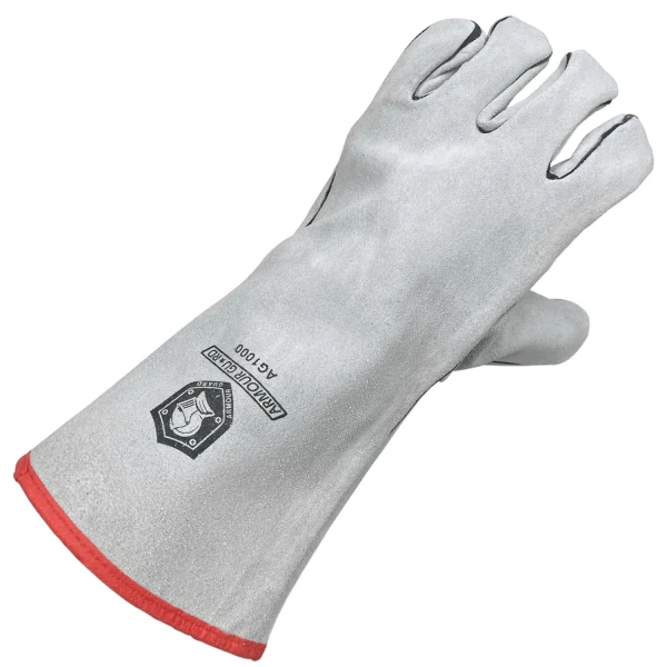 Pearl Shoulder Split Cowhide Stick/Mig Welding Glove Cotton Lined (AG1000XL) - additional view 1