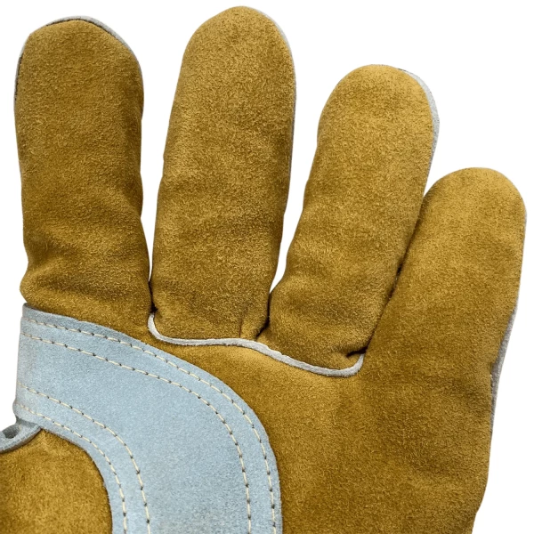 Premium Tan Side Split Cowhide 14” Stick Welding Glove (AG1150L) - additional view 3