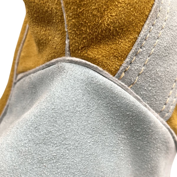 Premium Tan Side Split Cowhide 14” Stick Welding Glove (AG1150L) - additional view 4