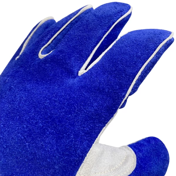 Premium Blue Side Split Cowhide 14” Stick Welding Glove (AG1250XL) - additional view 2