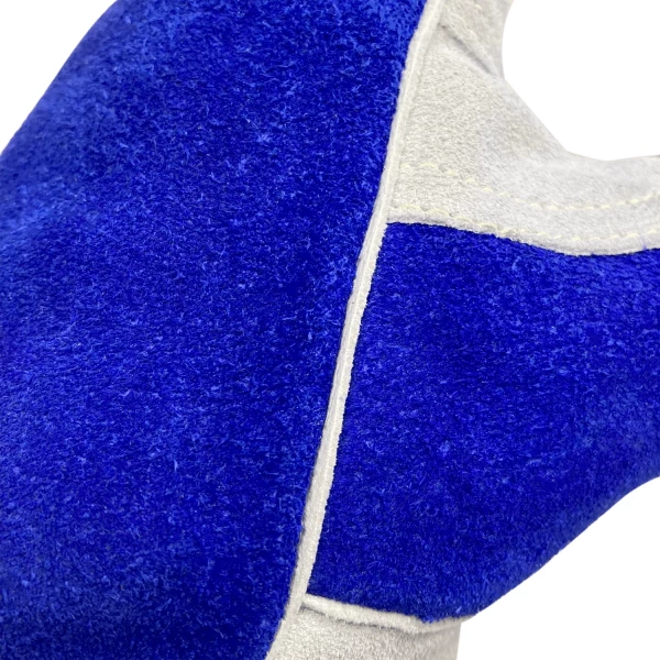 Premium Blue Side Split Cowhide 14” Stick Welding Glove (AG1250XL) - additional view 3