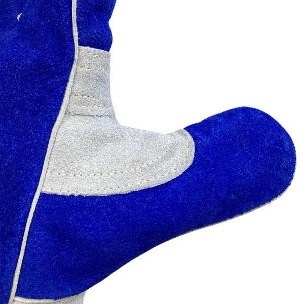 Premium Blue Side Split Cowhide 14” Stick Welding Glove (AG1250XL) - additional view 4