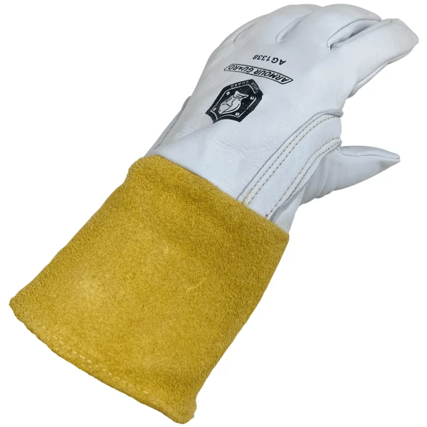 Superior Top Grain Pearl Goatskin Tig Welding Glove (AG1338S) - additional view 2