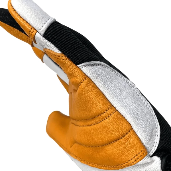 Superior Gold & Pearl Goatskin Double Palm and Thumb Mechanics Glove (AG1490XXL) - additional view 3