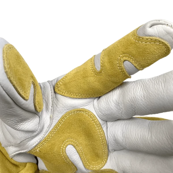 Split Cowhide Mig Welding Glove With Reinforced Palm & Thumb (AG1611L) - additional view 2
