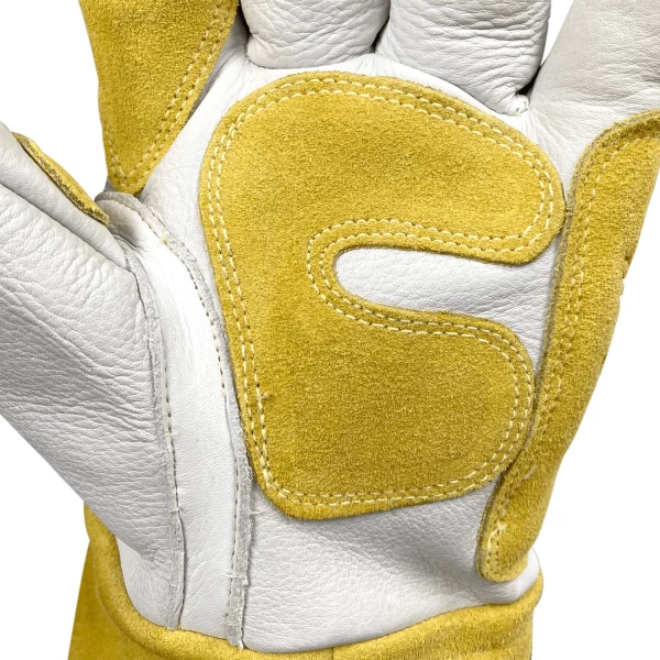 Split Cowhide Mig Welding Glove With Reinforced Palm & Thumb (AG1611XXL) - additional view 4