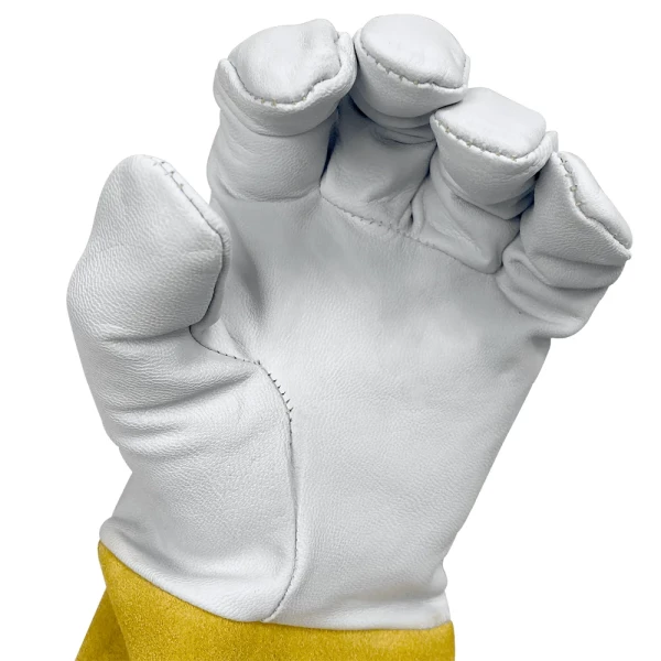 Premium Top Grain Pearl Kidskin Tig Welding Glove (AG24CL) - additional view 1