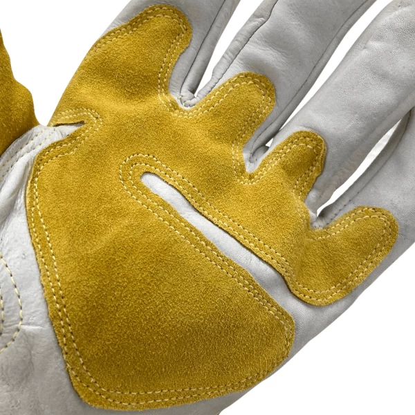 Top Grain Cowhide Palm With Cowhide Split MIG Welding Glove (AG50L) - additional view 3